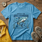 Apex Guardian Great White Shark T-Shirt — Protect the Ocean Marine Conservation Tee
