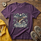 American Tide Eagle T‑Shirt — Vintage Nautical Patriotic Graphic