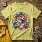 Boat T-Shirt — "American Waters" Patriotic Fishing & Boating Tee