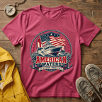 Boat T-Shirt — "American Waters" Patriotic Fishing & Boating Tee