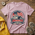 Boat T-Shirt — "American Waters" Patriotic Fishing & Boating Tee