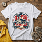 Boat T-Shirt — "American Waters" Patriotic Fishing & Boating Tee