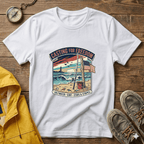 Casting for Freedom T-Shirt — Vintage Surf & Fishing Beach Tee