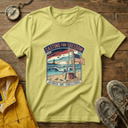Casting for Freedom T-Shirt — Vintage Surf & Fishing Beach Tee