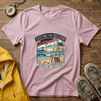 Casting for Freedom T-Shirt — Vintage Surf & Fishing Beach Tee