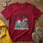 Coast Guard T-Shirt — "Guardians of Freedom, Keepers of the Coast" Vintage Lighthouse Tee