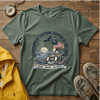 Coast Guard T-Shirt — "Guardians of Freedom, Keepers of the Coast" Vintage Lighthouse Tee