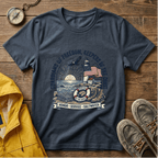 Coast Guard T-Shirt — "Guardians of Freedom, Keepers of the Coast" Vintage Lighthouse Tee