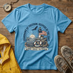 Coast Guard T-Shirt — "Guardians of Freedom, Keepers of the Coast" Vintage Lighthouse Tee