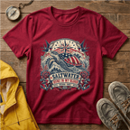 Sea Turtle Saltwater T-Shirt — "Saltwater Runs in My Blood" Coastal Tee