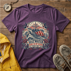Sea Turtle Saltwater T-Shirt — "Saltwater Runs in My Blood" Coastal Tee