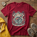 Saltwater Runs In My Blood T-Shirt — Nautical Turtle Vintage Beach Tee