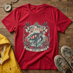 Saltwater Runs In My Blood T-Shirt — Nautical Turtle Vintage Beach Tee