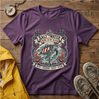 Saltwater Runs In My Blood T-Shirt — Nautical Turtle Vintage Beach Tee