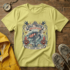 Saltwater Runs In My Blood T-Shirt — Nautical Turtle Vintage Beach Tee