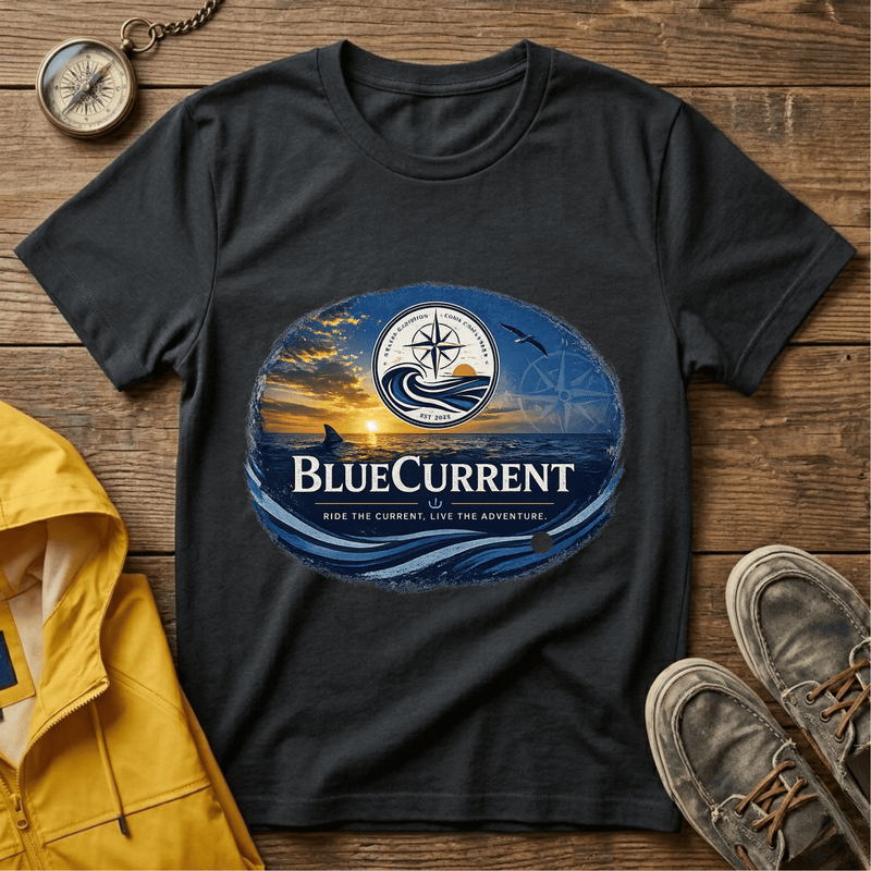 BlueCurrent Compass Logo T-Shirt