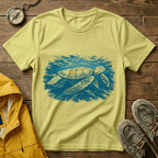 Sea Turtle Graphic T‑Shirt — Vintage Ocean Conservation Tee