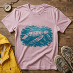 Sea Turtle Graphic T‑Shirt — Vintage Ocean Conservation Tee