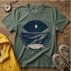 T-Shirt — Moonlit Ocean Graphic Tee “Every Ocean Has a Voice”