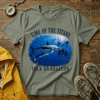 Time of the Titans Shark Tee — Isla Guadalupe Ocean Wildlife Shirt