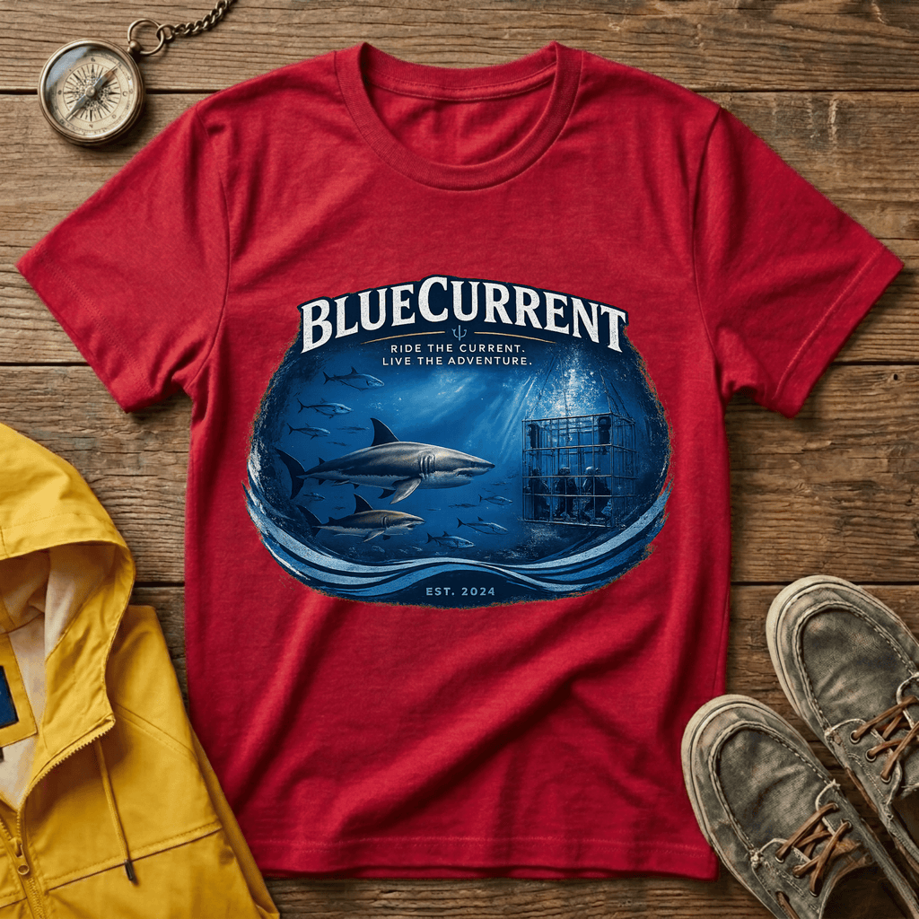 Shark T-Shirt — Majestic Great White Ocean Graphic Tee