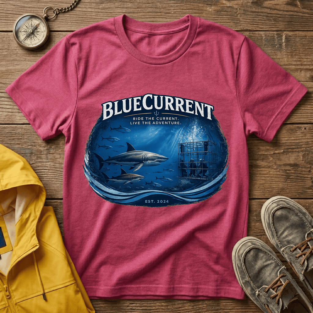 Shark T-Shirt — Majestic Great White Ocean Graphic Tee