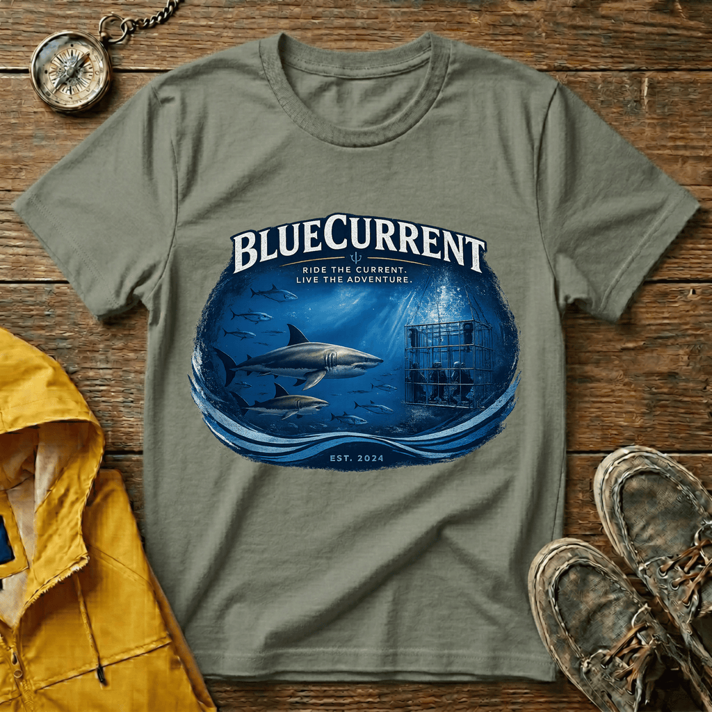 Shark T-Shirt — Majestic Great White Ocean Graphic Tee
