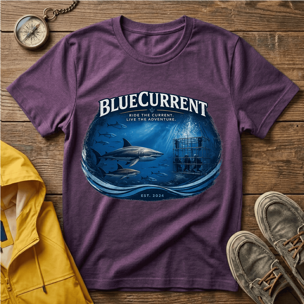 Shark T-Shirt — Majestic Great White Ocean Graphic Tee