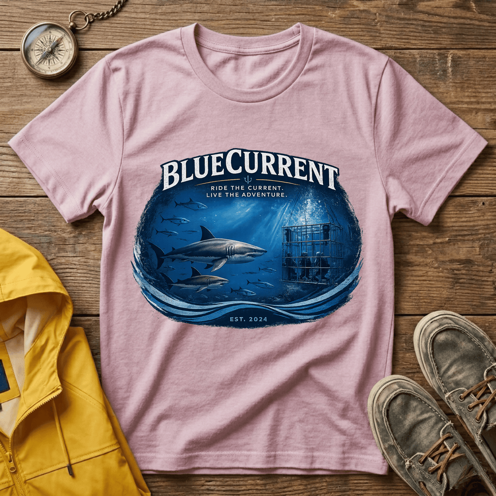 Shark T-Shirt — Majestic Great White Ocean Graphic Tee