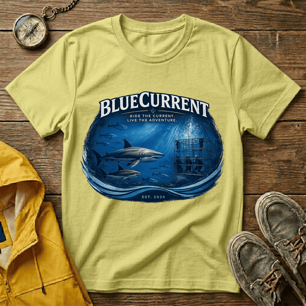 Shark T-Shirt — Majestic Great White Ocean Graphic Tee
