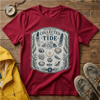 Collected by the Tide T-Shirt — Beachcomber Shell & Sea Glass Graphic Tee