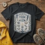 Collected by the Tide T-Shirt — Beachcomber Shell & Sea Glass Graphic Tee