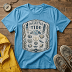 Collected by the Tide T-Shirt — Beachcomber Shell & Sea Glass Graphic Tee