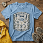 Collected by the Tide T-Shirt — Beachcomber Shell & Sea Glass Graphic Tee