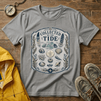 Collected by the Tide T-Shirt — Beachcomber Shell & Sea Glass Graphic Tee