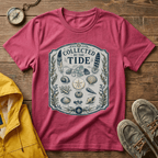 Collected by the Tide T-Shirt — Beachcomber Shell & Sea Glass Graphic Tee