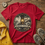 Lantern “Hold Fast” Graphic T‑Shirt — Nautical Vintage Lamp Tee