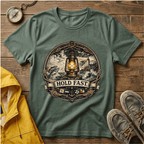 Lantern “Hold Fast” Graphic T‑Shirt — Nautical Vintage Lamp Tee