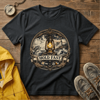 Lantern “Hold Fast” Graphic T‑Shirt — Nautical Vintage Lamp Tee
