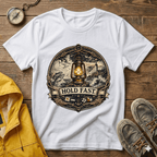 Lantern “Hold Fast” Graphic T‑Shirt — Nautical Vintage Lamp Tee
