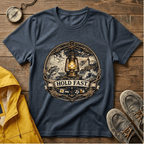 Lantern “Hold Fast” Graphic T‑Shirt — Nautical Vintage Lamp Tee