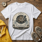 Octopus Nautical T‑Shirt — “The Sea Holds Its Own Constellations” Vintage Maritime Tee