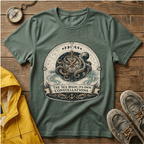 Octopus Nautical T‑Shirt — “The Sea Holds Its Own Constellations” Vintage Maritime Tee