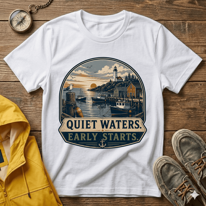 Quiet Waters Lighthouse Tee