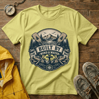 T-Shirt — "Built By Wind & Water" Vintage Outdoor Canoe Graphic
