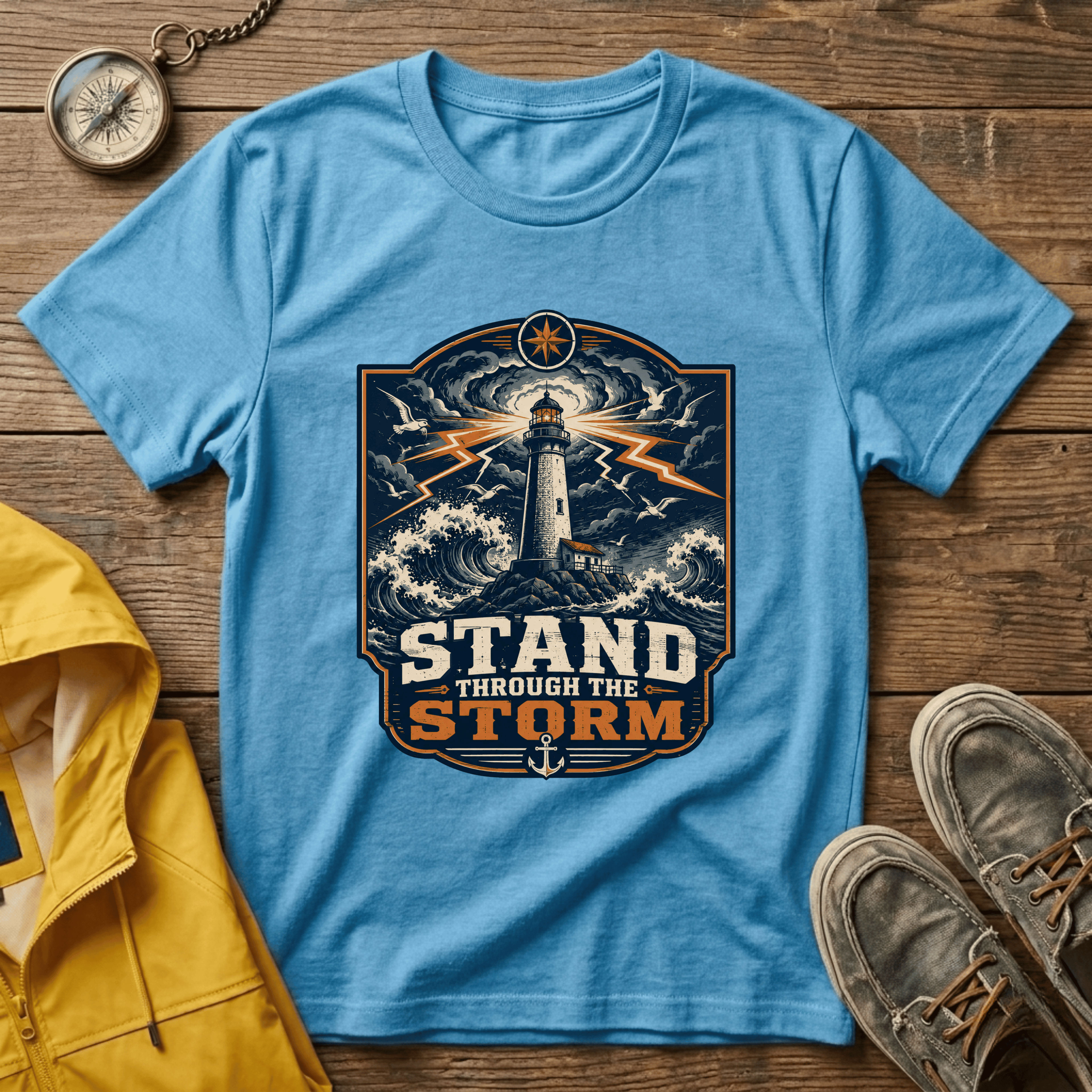Lighthouse 'Stand Through the Storm' T-Shirt