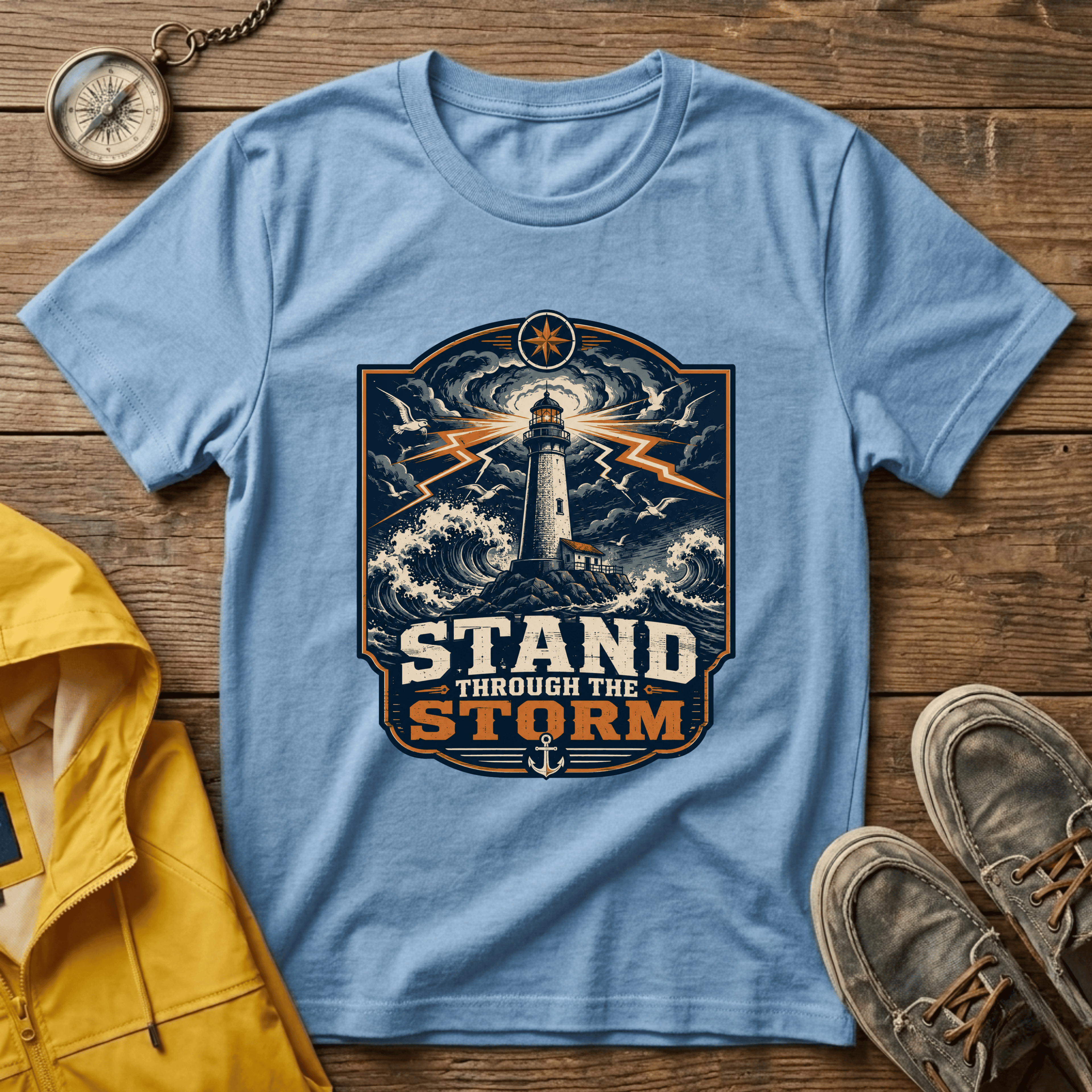 Lighthouse 'Stand Through the Storm' T-Shirt