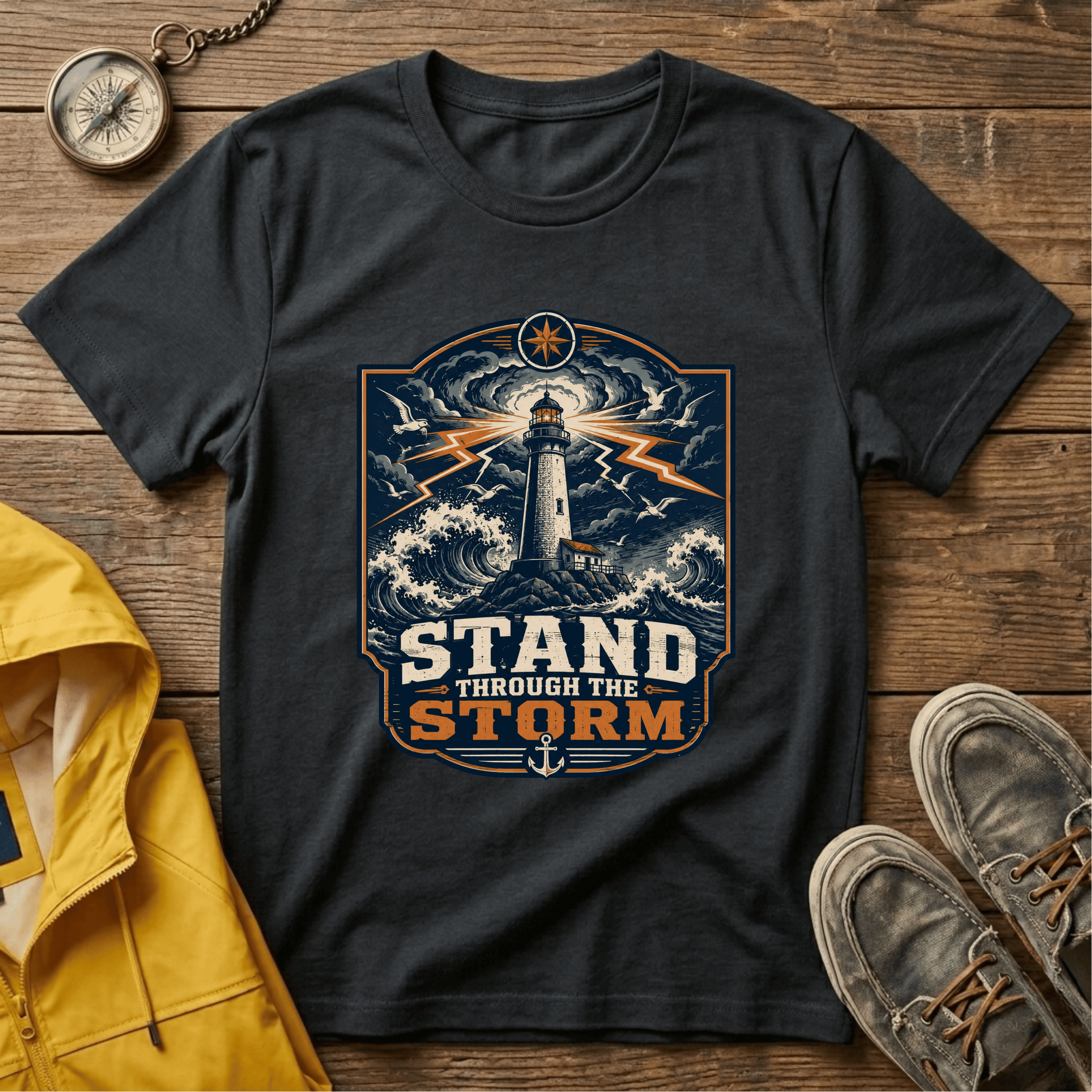 Lighthouse 'Stand Through the Storm' T-Shirt