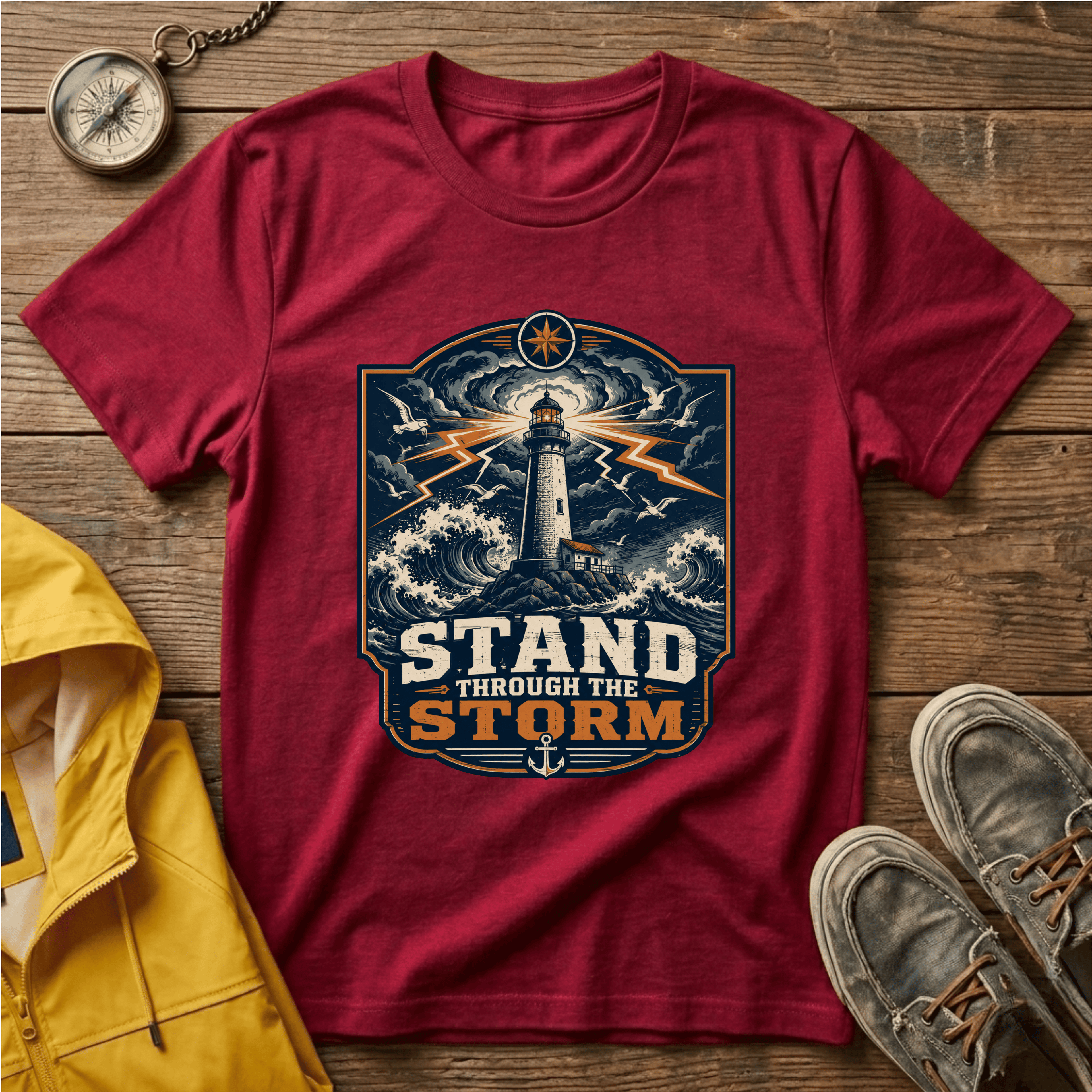 Lighthouse 'Stand Through the Storm' T-Shirt