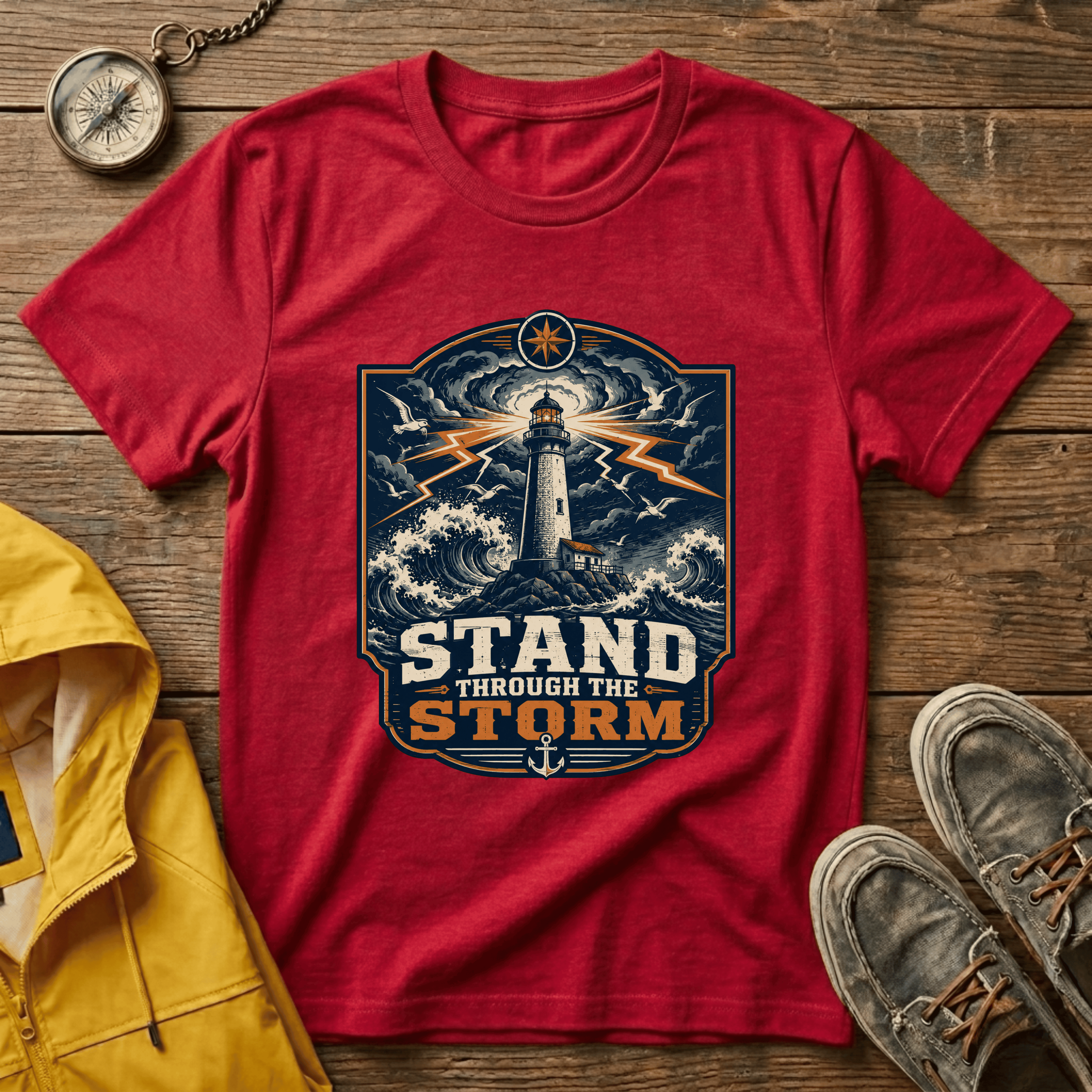 Lighthouse 'Stand Through the Storm' T-Shirt